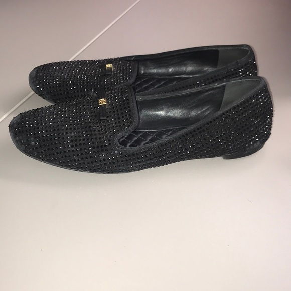 Tory Burch Shoes - Tory Burch Smoking Slippers